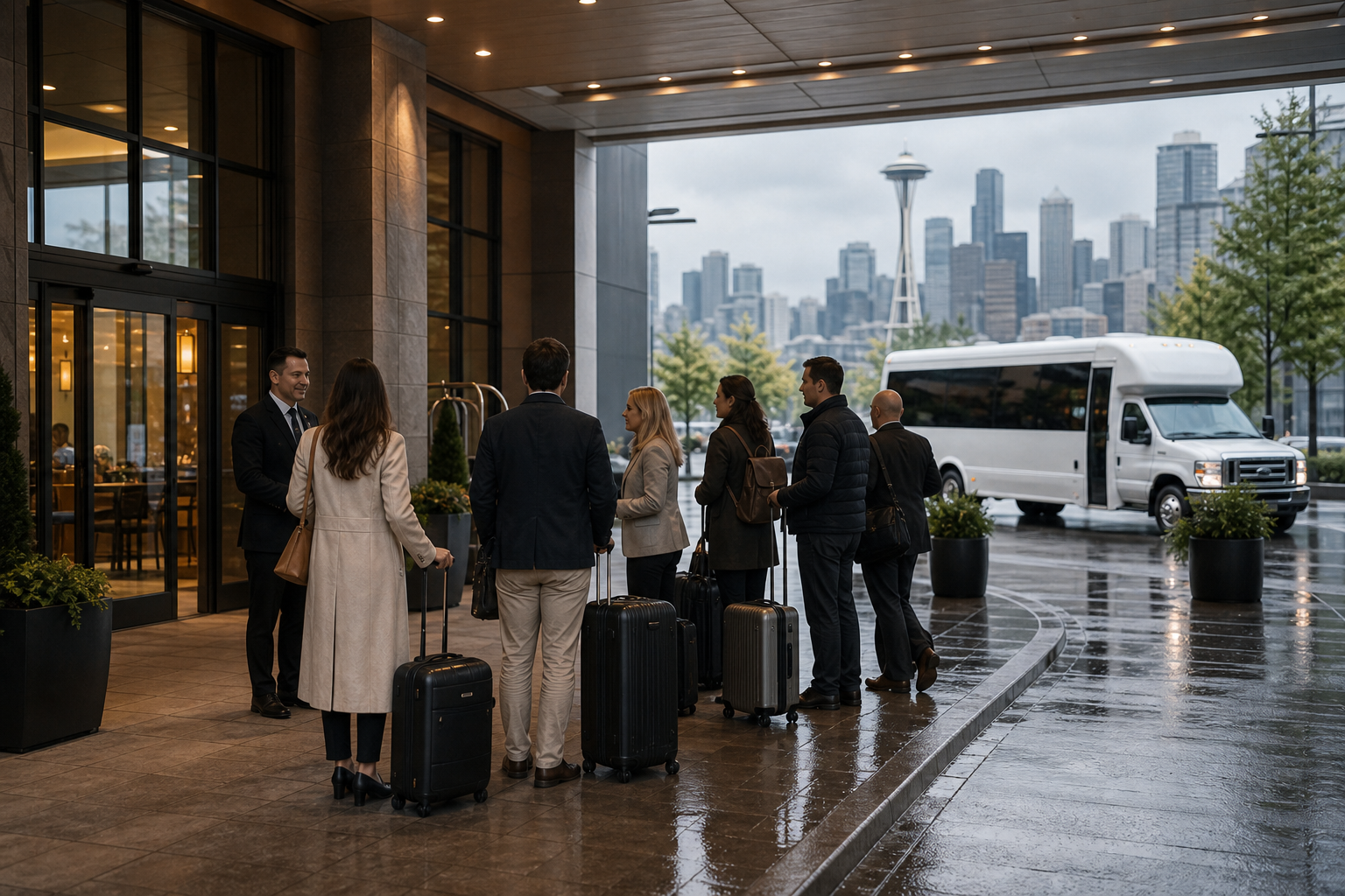 Hotel Group Transportation In Seattle transportation