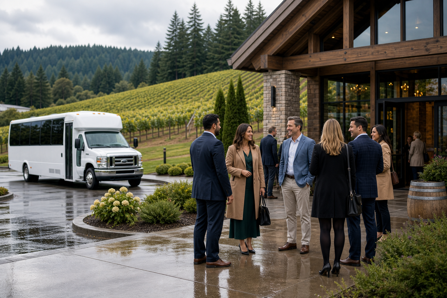 Woodinville Wine Tour Charter Bus Guide planning guide