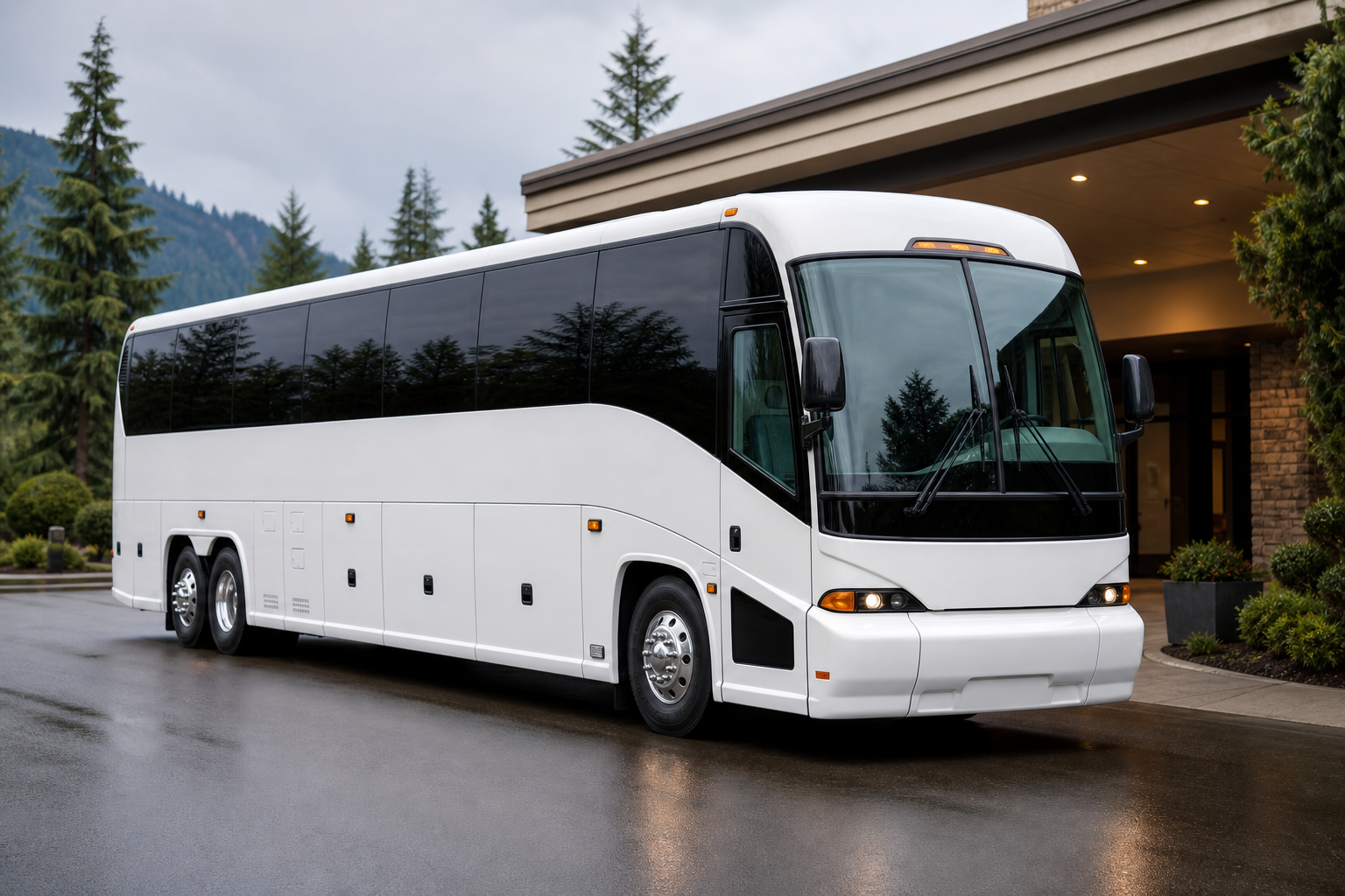 Luxury Motor Coach fleet option